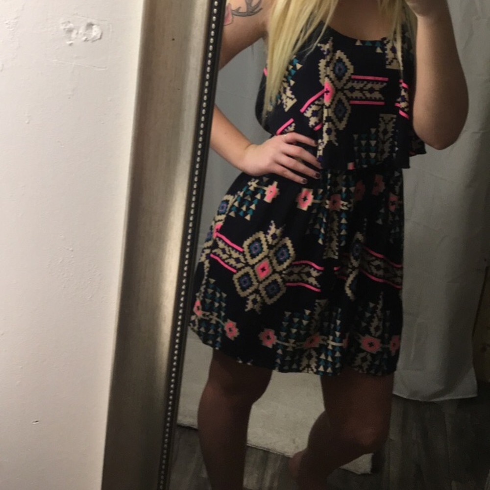 Aztec style dress